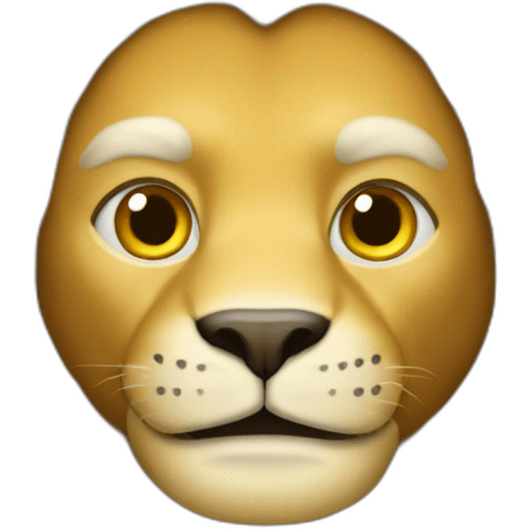 lion marketer emoji