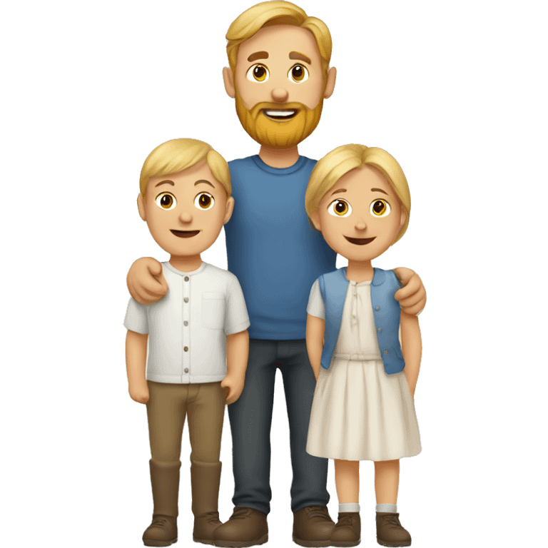 Scandinavian family emoji