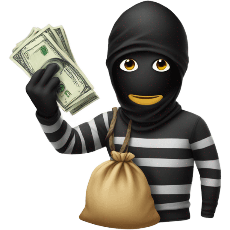 Robber emoji emoji