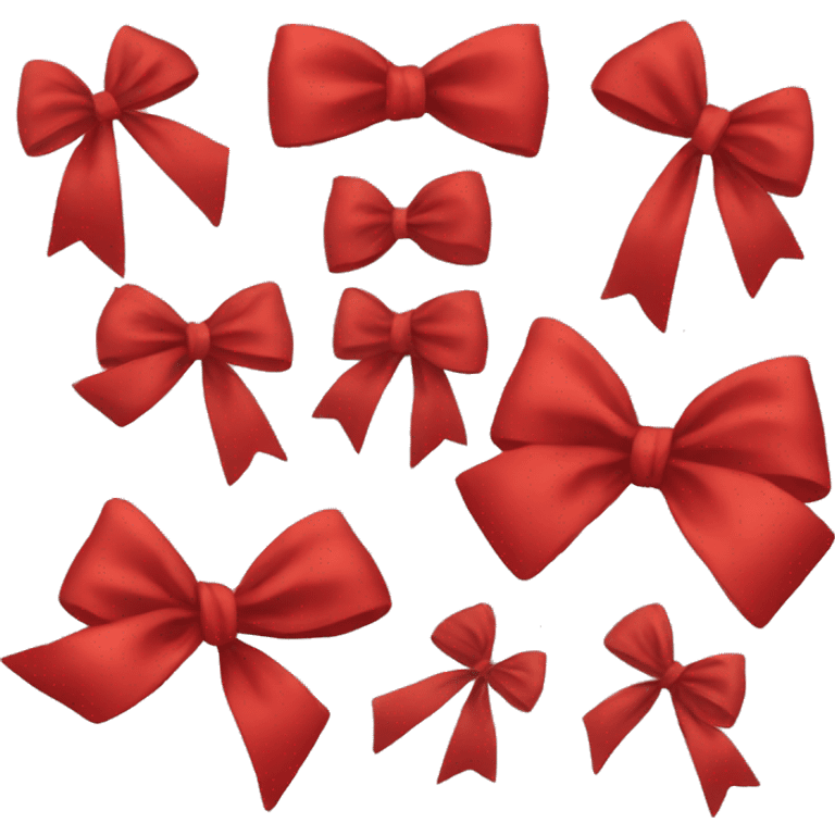 Red bow emoji