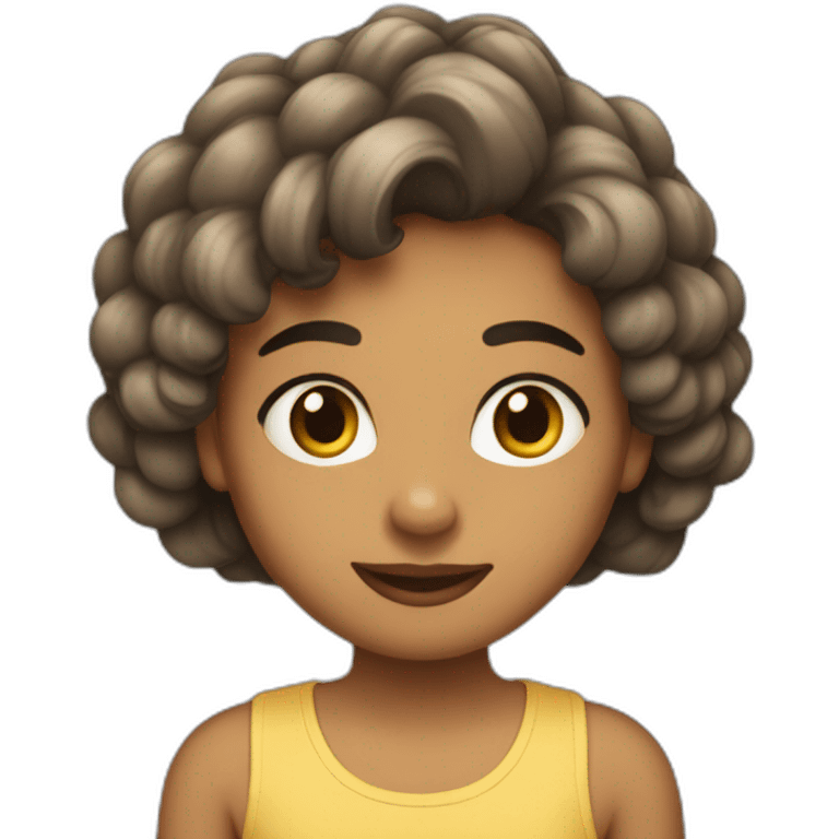 Morena pelo lacio emoji