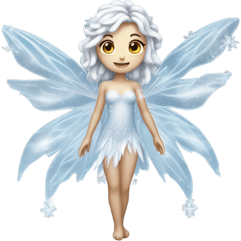 Snow fairy  emoji