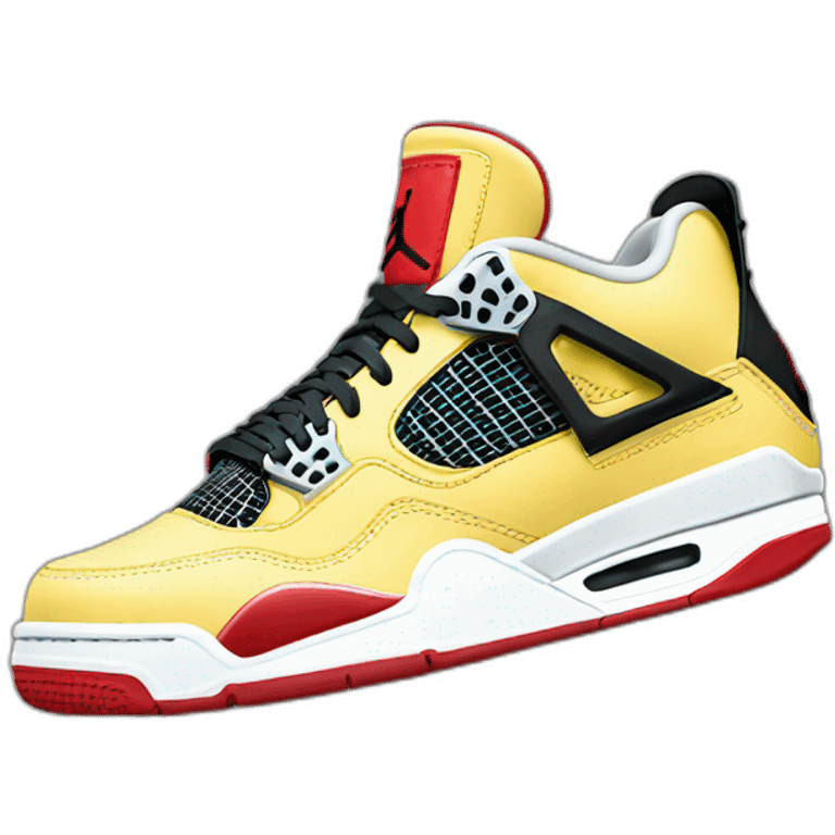 jordan 4 sneakers emoji