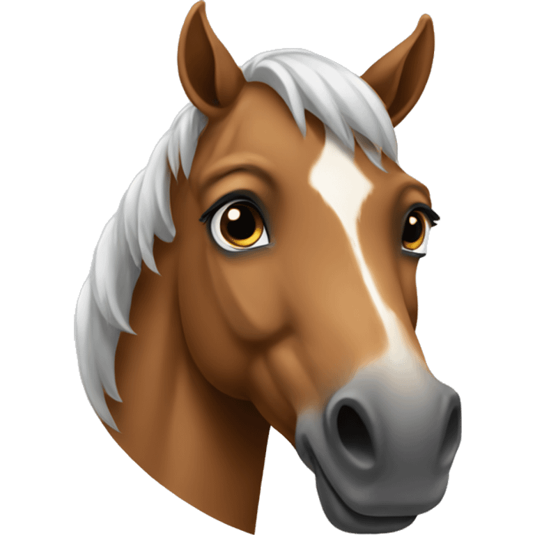 Horse with first price emoji