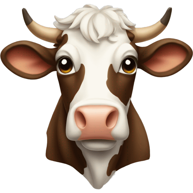 Cool cow  emoji