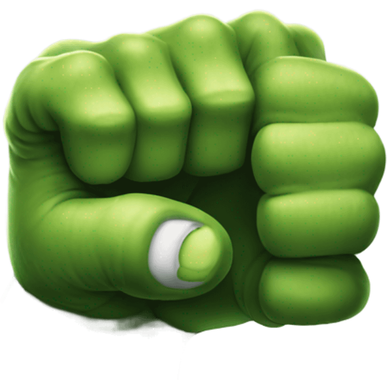 Hulk THUMB UP emoji