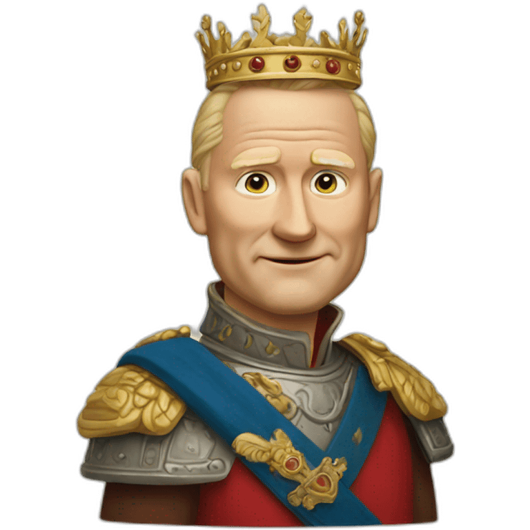 King Harald of Norway emoji