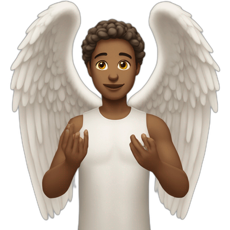 Biblically accurate angel emoji