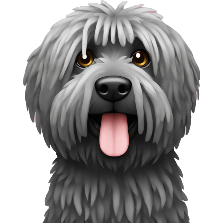 Black puli emoji