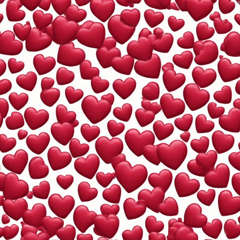 Heart made out of a ruby  emoji