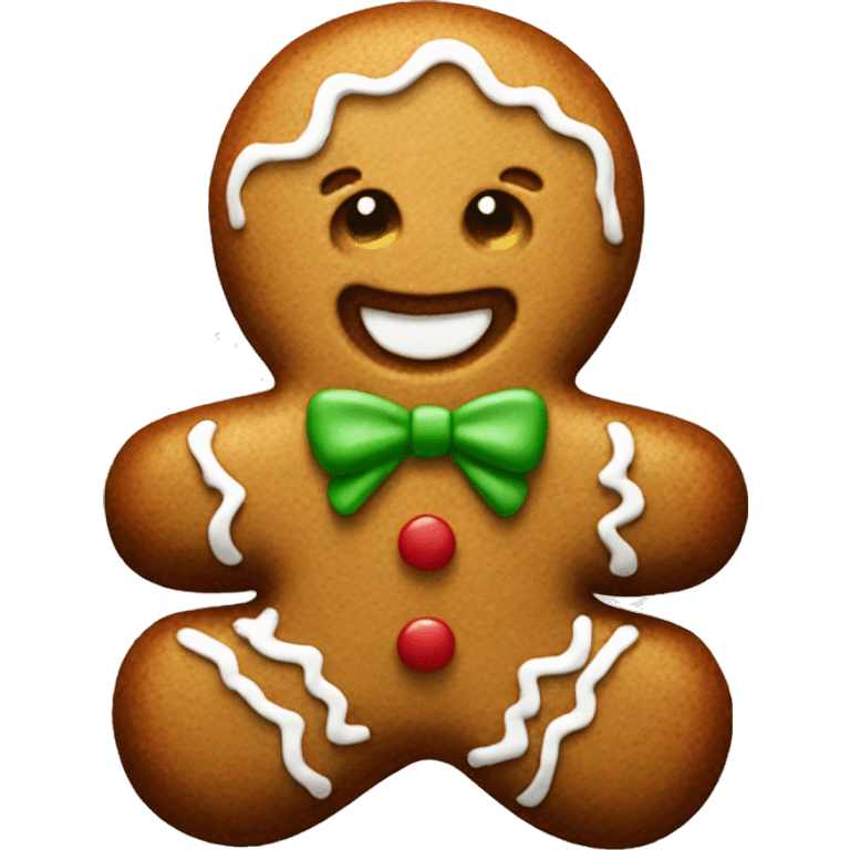 Gingerbread man  emoji