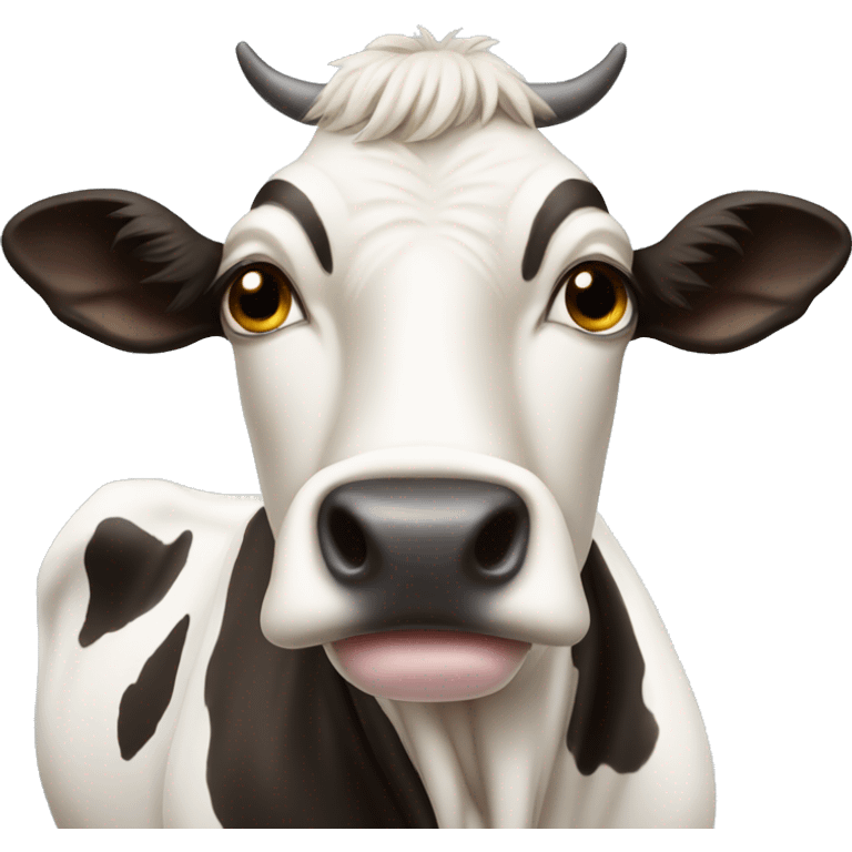 secret societ cow emoji