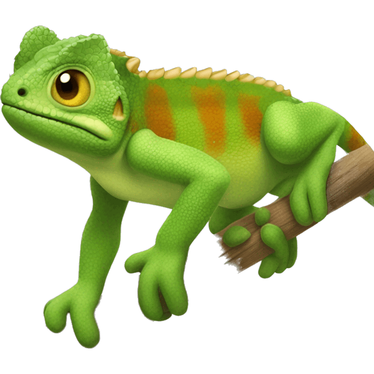 Caméléon suisse emoji