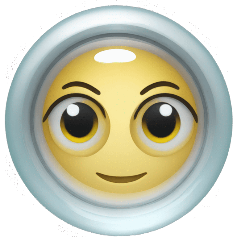 case for clear contact lens emoji