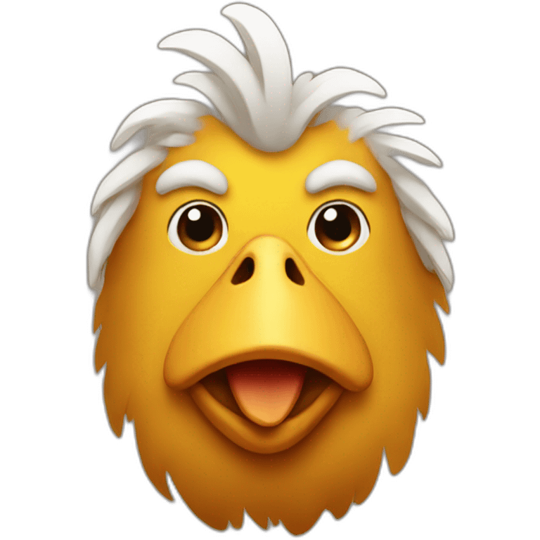 Chicken man emoji