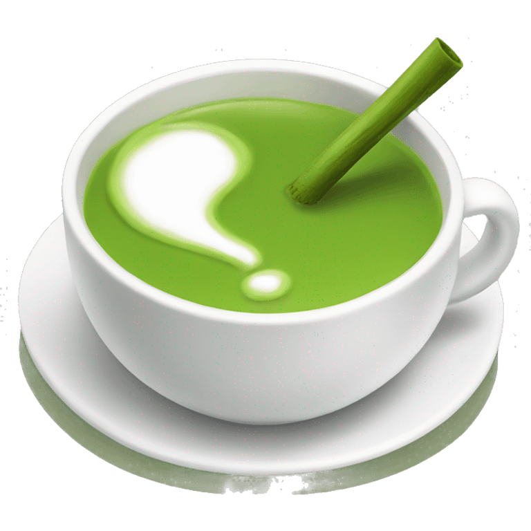 Matcha tea emoji