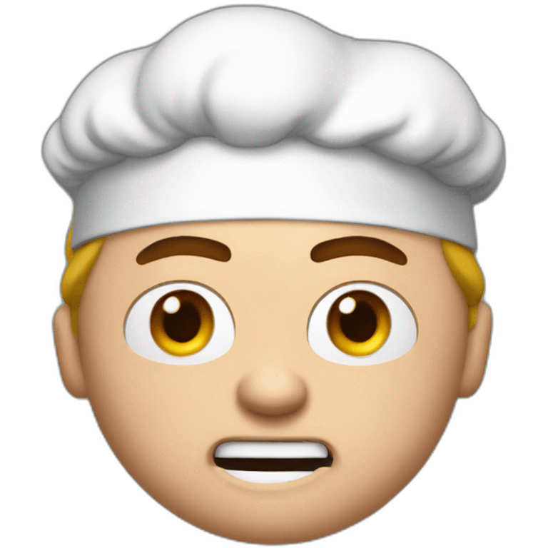 Chef from the south park cartoon boxing with chucky emoji