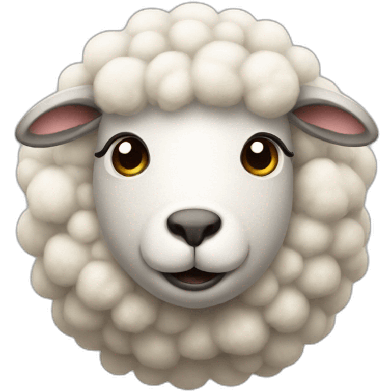 puffy sheep emoji