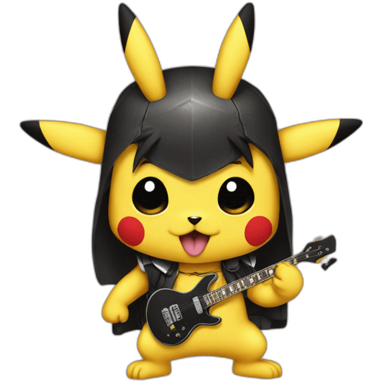 band kiss pikachu emoji