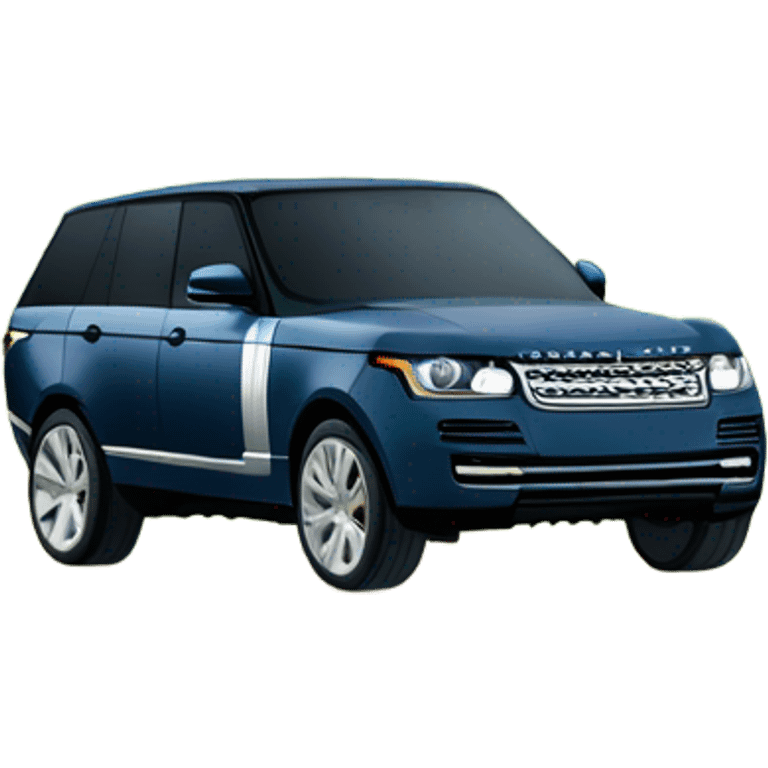 A ranger rover on an unknown road emoji