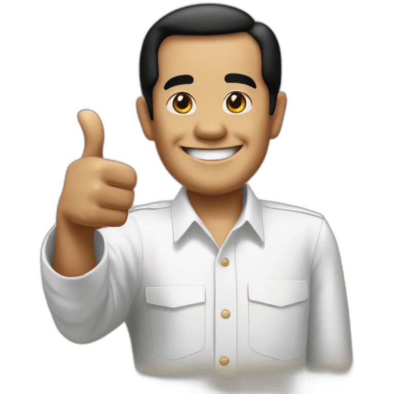 jokowi-thumbs-up emoji