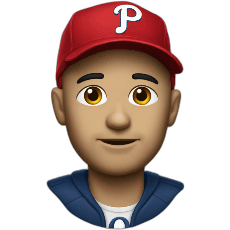 oppenheimer with phillies hat emoji