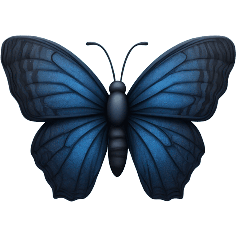 dark azure butterfly emoji