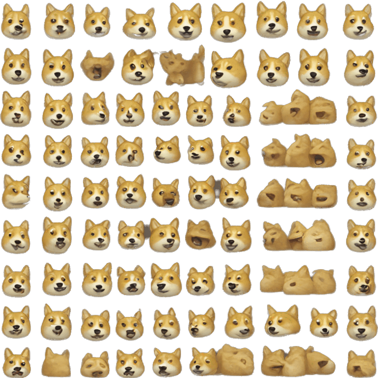 dogecoin pixelart emoji