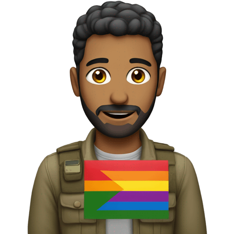 Gay Palestinian  emoji