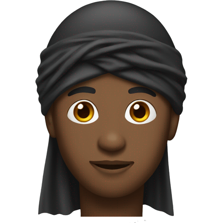 Black guy with durag emoji