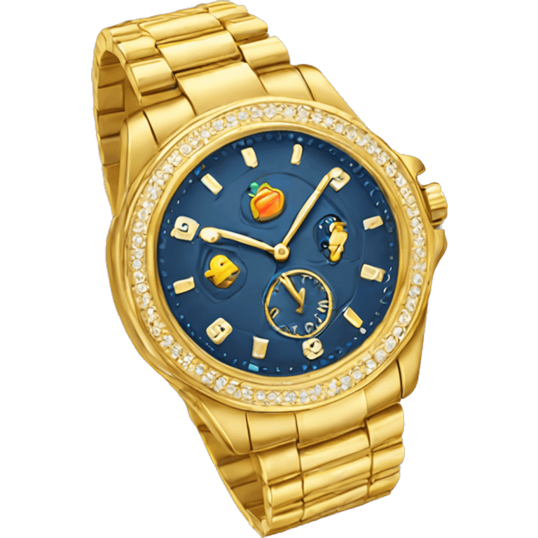 Super expensive fancy watch  emoji