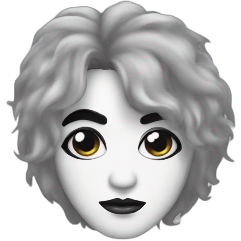 Paul Stanley of The band kiss in makeup emoji