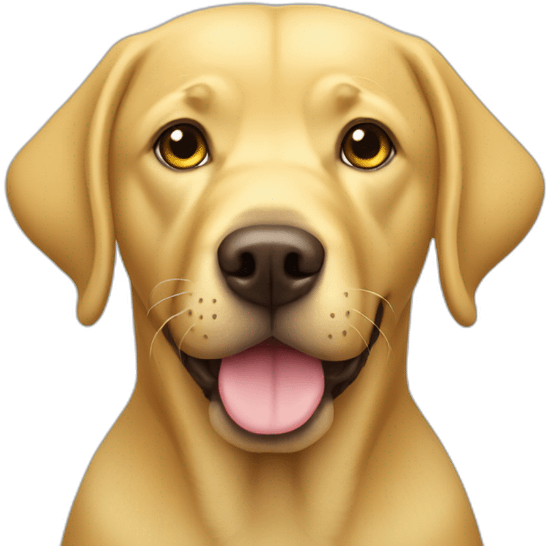 labrador yellow liver emoji