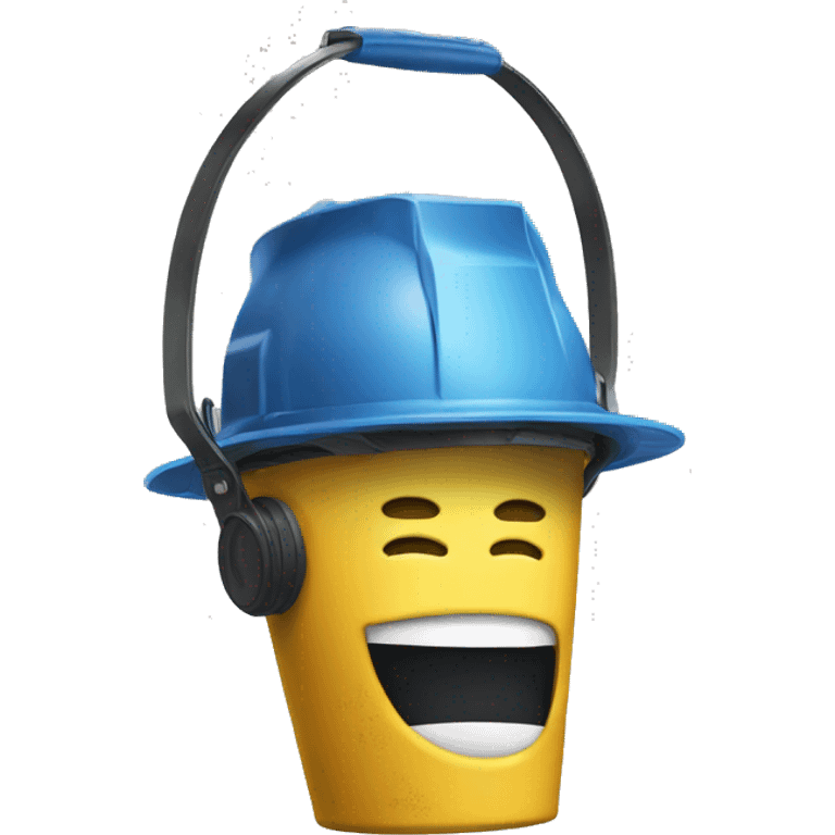 digital bucket head emoji