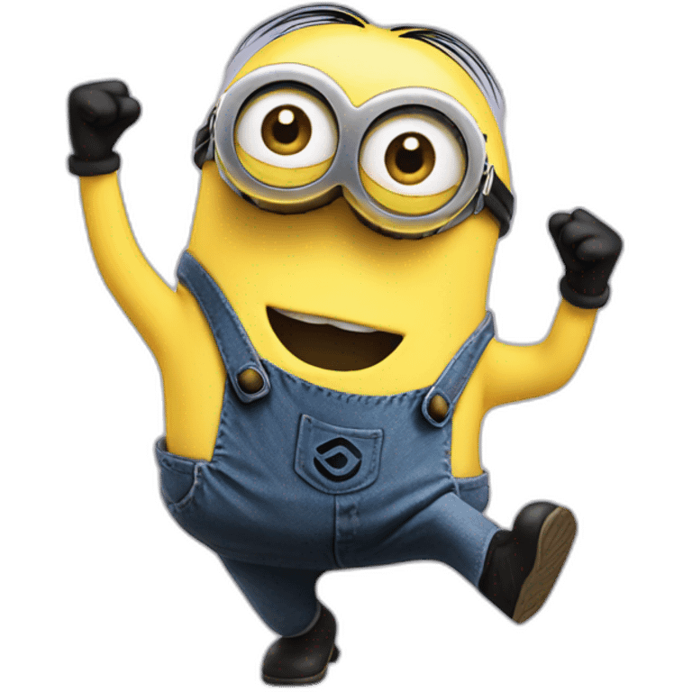 dancing minion emoji