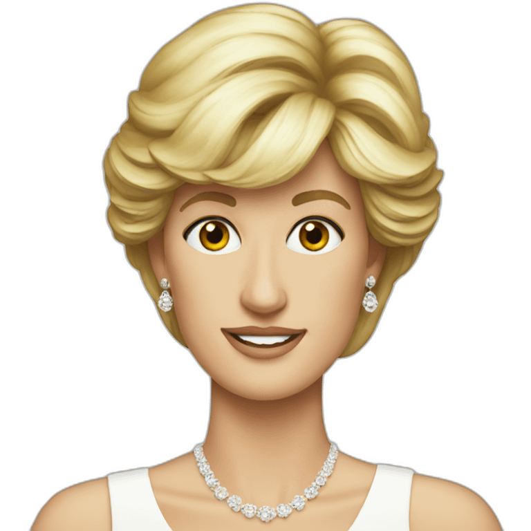 lady diana emoji