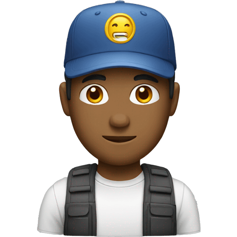 Man with cap emoji