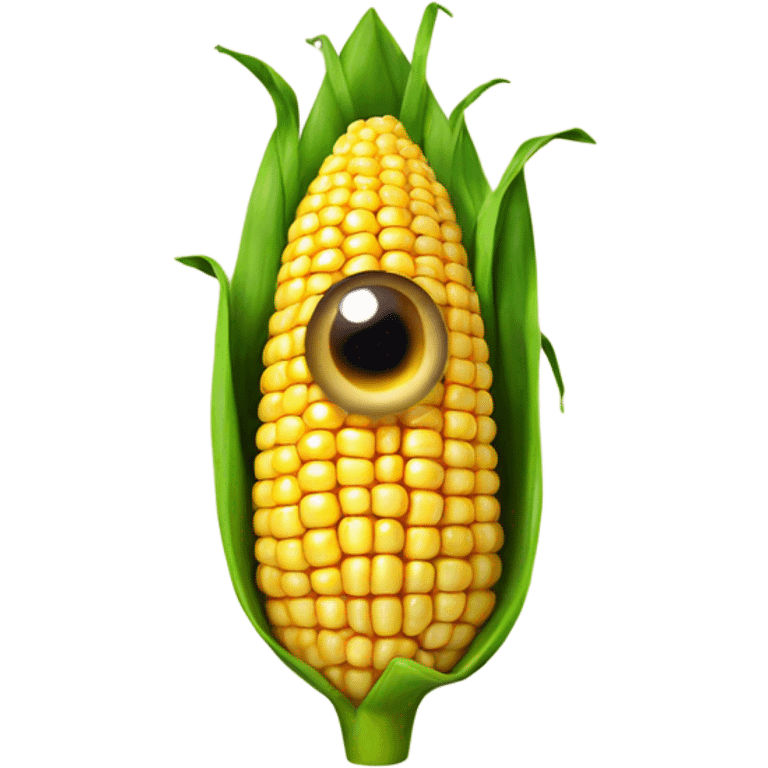 Corn eye emoji