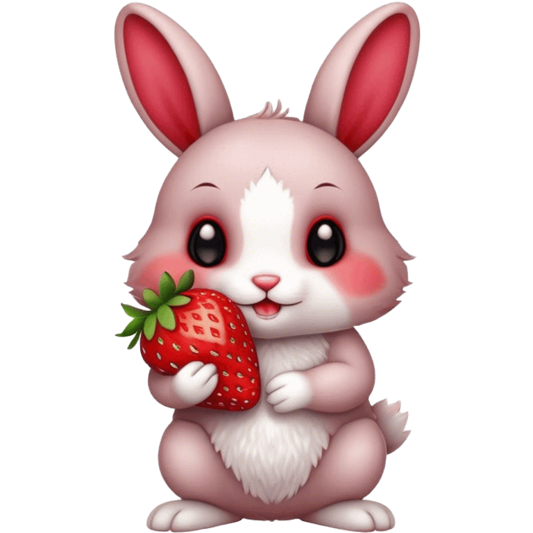 🐰 🍓 emoji