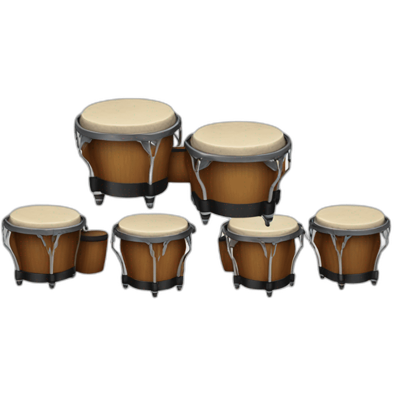 only a pair of bongos, no sticks emoji