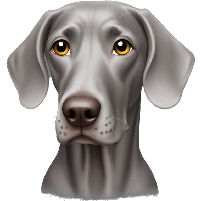 Weimaraner emoji