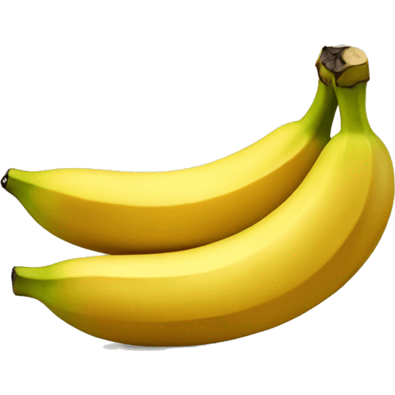 Medium tan colored banana no peel emoji