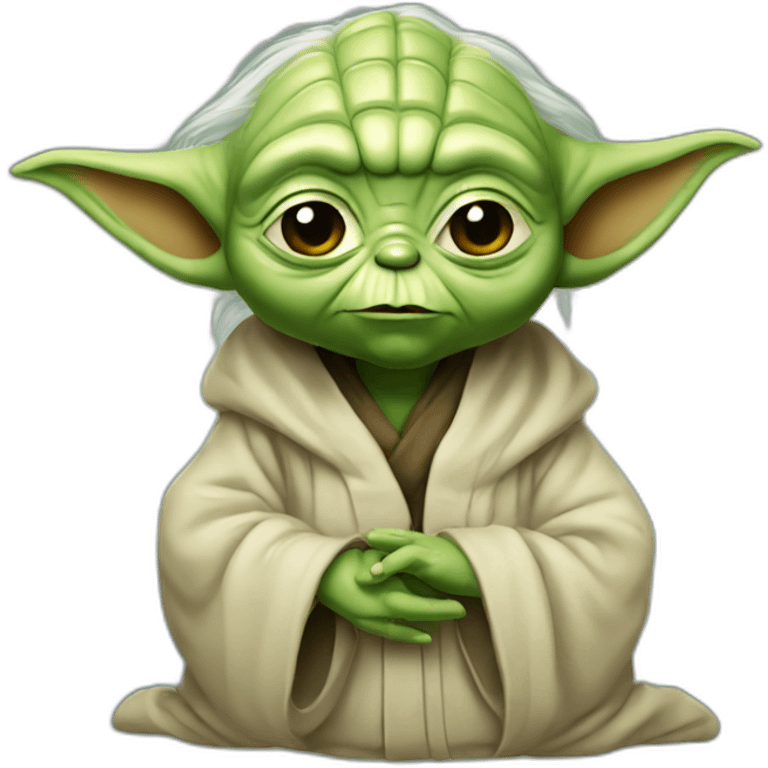 Yoda qui reve emoji