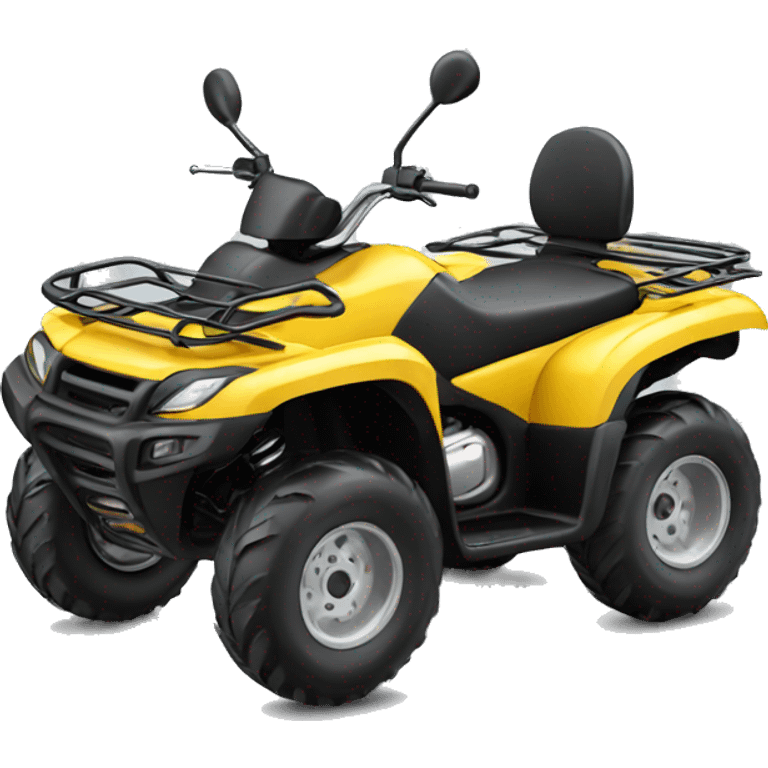 Realistic motor outdoor atv  emoji