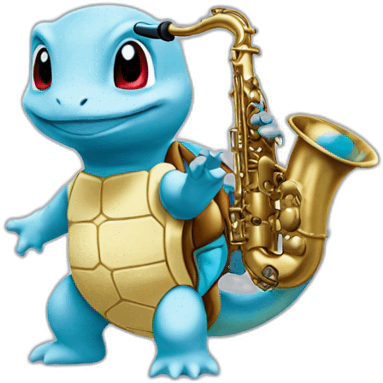 Saxophone Squirtle  emoji