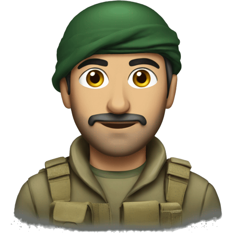 Iranian soldier emoji