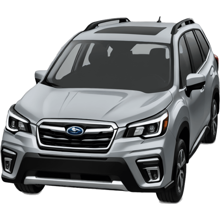 Black Subaru forester 2022 sport model emoji