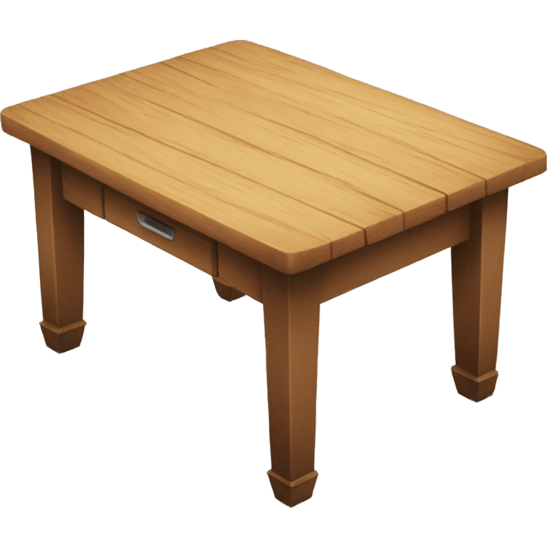 working wood table emoji