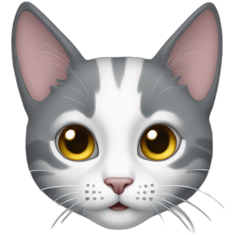 Graue Katze emoji