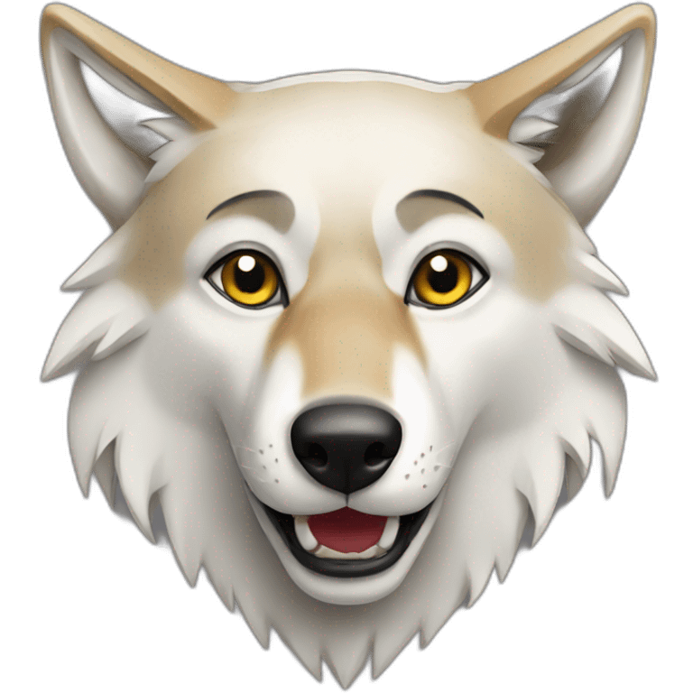 Jordanian wolf emoji